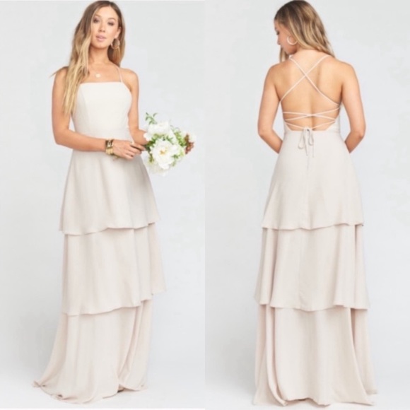 Show Me Your Mumu Calypso Ruffle Bridesmaid Dress - Picture 2 of 11